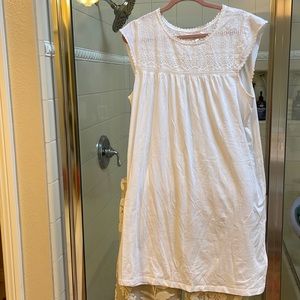 Soft cotton coverup /sleep shirt